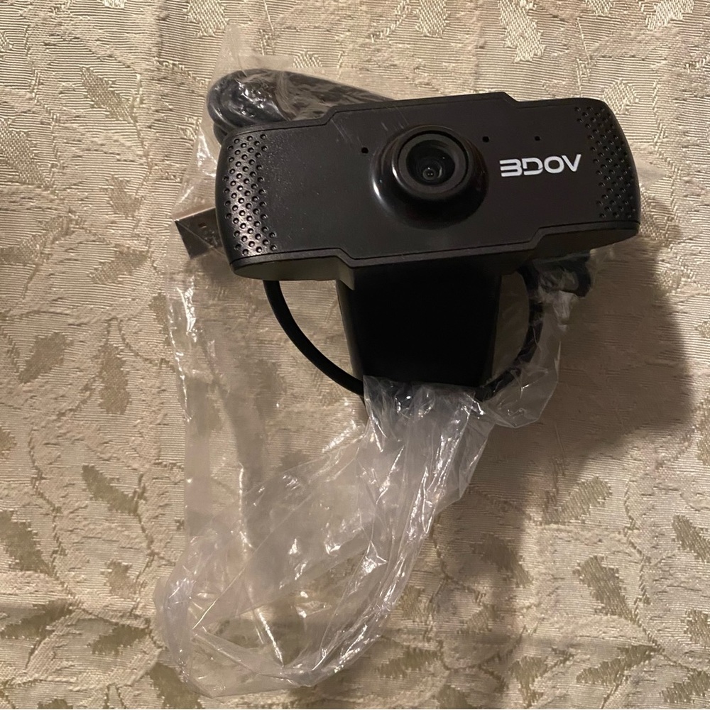 AOGE Webcam w/ Microphone 1080P Full HD Live Streaming Web Camera for Computer